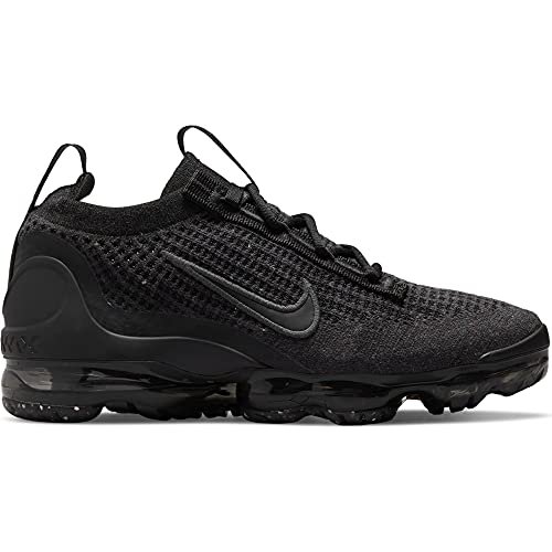 Nike Boy's Air Vapormax 2021 FK (Big Kid) Black/Black/Black/Anthracite 4 Big Kid M