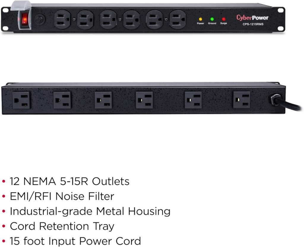 CyberPower CPS1215RMS Surge Protector