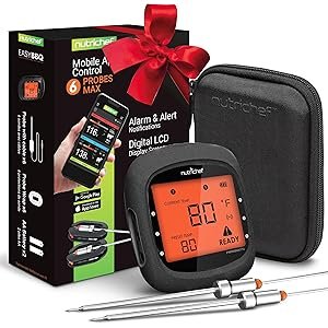NutriChef Smart Bluetooth BBQ Thermometer