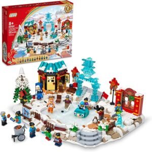 LEGO Lunar New Year Ice Festival 80109 Building Kit; Gift Toy for Kids Aged 8 and Up